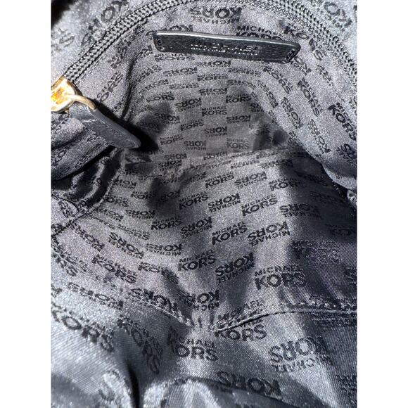 Michael Kors Hamilton Black Leather Messenger*Crossbody*Excellent Condition - Picture 9 of 12